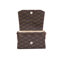 Tas Selempang Unisex dengan Ritsleting Bentuk Bantal Bahan Kanvas Tahan Air Kapasitas 2-2.9L Tali Bahu