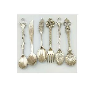 Vente chaude en acier inoxydable ensemble de couverts haut de gamme couverts plaqués or argenterie dorée pour cadeau de mariage élégant - Product Image 2