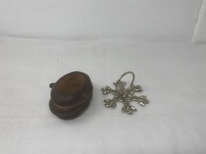 Vente chaude Prêt à expédier Quantité en vrac Noël Flocon de neige Rond de serviette Citrouille en bois Rond de serviette au prix le plus bas par l'usine - Product Image 6