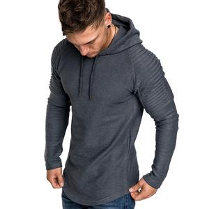 Sudadera con Capucha de Felpa Francesa de Alta Calidad Personalizada OEM, Estilo Urbano, Lavado Ácido Funcional, con Cierre y Pedrería para Hombre - Product Image 6