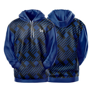 Pull-over baggy surdimensionné personnalisé pour l'hiver Sweats à capuche respirants en polyester et coton 360gsm anti-rides à séchage rapide pour hommes - Product Image 3