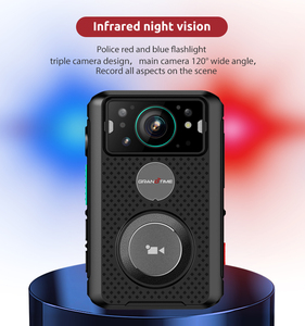 2024 nueva llegada AI Cámara corporal 10 horas de grabación visión nocturna gran angular diseño resistente 4G 3G Cámara corporal multimodo para exteriores - Product Image 3