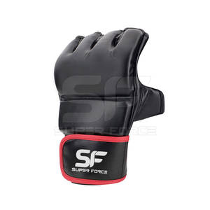 Guantes de MMA de alta calidad para entrenamiento, sparring, kickboxing, Muay Thai y artes marciales Guantes de MMA de PU duraderos - Product Image 3