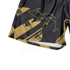 Pantalones cortos MMA ligeros de alta calidad con logotipo personalizado, ropa de artes marciales elástica de primera calidad, tarifas baratas de fábrica para boxeo - Product Image 3