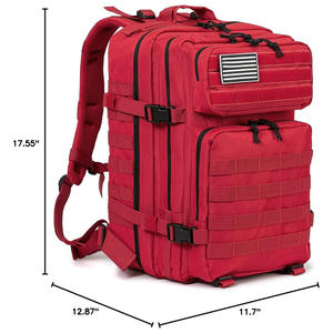 Mochila táctica personalizada con impresión de logotipo bordado al aire libre senderismo Camping equipo de viaje OEM proveedor de fábrica - Product Image 6