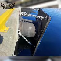 Innovador guardabarros de goma celular con baja presión en el casco.