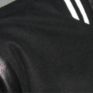 Veste universitaire OEM de haute qualité pour hommes avec broderie en chenille et manches en cuir Letterman de baseball personnalisé pour les grandes tailles - Product Image 5