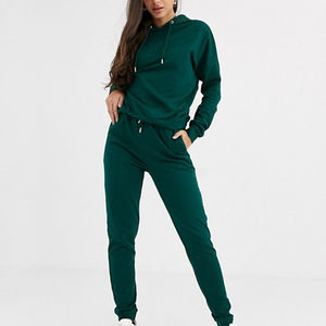 Sudadera con capucha de manga larga de alta calidad con cordón en la cintura para correr chándales de mujer Transpirable de secado rápido en precio de venta al por mayor - Product Image 1