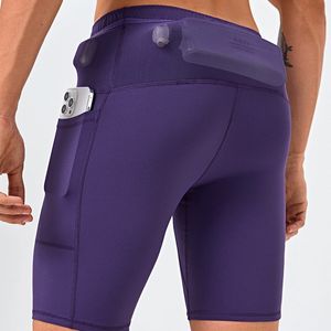 Pantalones Cortos Deportivos Casuales de Secado Rápido para Hombre, Cintura Media Elástica, Logotipo Personalizado, Transpirables, para Ciclismo, Gimnasio, Deportes - Product Image 4