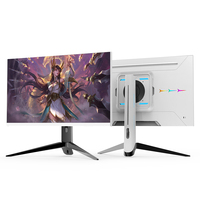 Moniteur de jeu pour ordinateur de bureau Pc incurvé sans cadre à LED bon marché Pc 180/240hz vente en gros usine sans bordure Ips plat 24/27/32 pouces