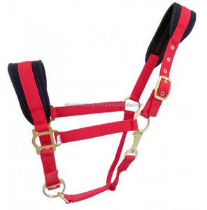 Vente en gros de colliers de tête de cheval de haute qualité Fabricant d'équipement de cheval indien Concevez votre propre licou en nylon de cheval en plusieurs couleurs - Product Image 2