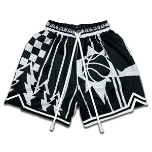 Shorts de basket-ball hommes Shorts de sport décontractés maille Fitness pantalons courts respirant cinq Points pantalon vêtements de course - Product Image 6