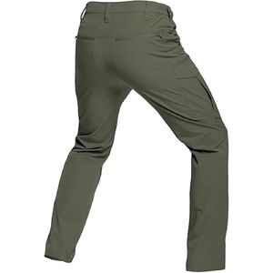 Meilleure qualité 2025 taille haute coton travail pantalon confortable grande taille motif droit plusieurs poches cordon froissé - Product Image 2