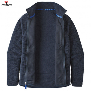 Chaqueta Formal de camuflaje de piel sintética con cremallera completa de alta calidad, sudadera de primavera con cremallera polar, forrado de Sherpa, impermeable a prueba de viento - Product Image 4