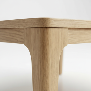 Meubles de salon modernes du Vietnam, bois de caoutchouc durable, placage MDF, table basse rectangulaire en frêne, décorative, couleur naturelle facile - Product Image 4