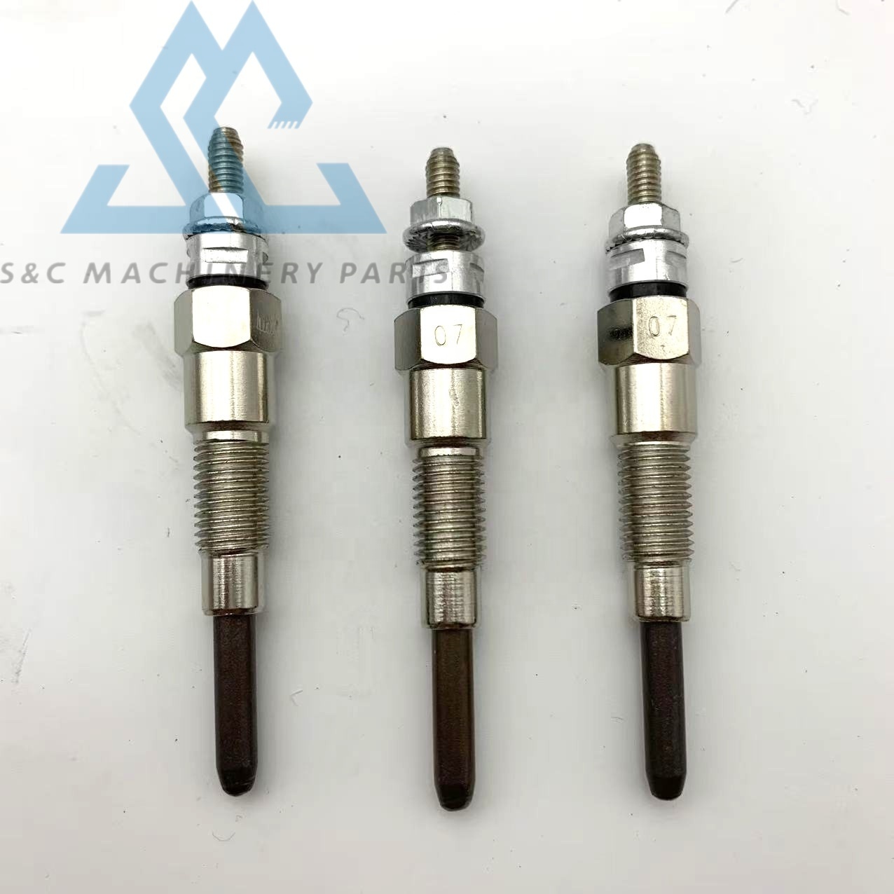 3Pcs Glow Plug 16851-65510 for Kubota Engine D640 D722 D782 D902