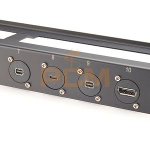 Convertisseur de montage sur panneau femelle Mini DisplayPort <span class=keywords><strong>Format</strong></span> MDP XLR Adaptateur de baril de montage sur châssis Mini connecteur à bride DP - Product Image 6