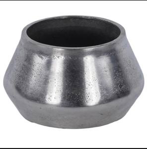 Vase de table en métal enduit de poudre vert et jaune Pots de fleurs décoratifs en fer pour la maison et l'hôtel pour pièce maîtresse de style côtier - Product Image 1