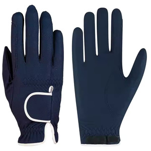 Gants en cuir de moto de pêche antidérapants légers respirants pour l'équitation - Product Image 1