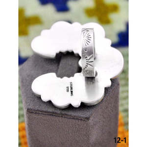 Bague artisanale en argent sterling plaqué or rose avec turquoise numéro 8, sertie clos, en acier inoxydable, élégante et tendance, idée cadeau - Product Image 4