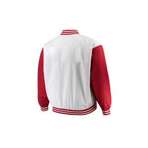 OEM Top Venta de material fresco estilo de tendencia recién llegado cómodo precio barato buen fabricante Varsity Jacket para los hombres - Product Image 3