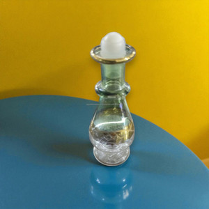 ZAHEREEN L108 Frasco de Perfume de Vidrio Soplado Egipcio Hecho a Mano, 10ml, con Rodillo, Tapa de Vidrio Opcional, Artículo de Colección Artístico, Regalo de Graduación - Product Image 1