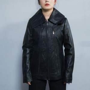 Chaqueta de motorista de cuero para hombre y mujer de Grado Superior bordada larga colección del fabricante de diseño al por mayor - Product Image 1