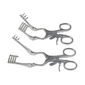 Retractor Weitlaner Beckman con bisagras, 31cm, 4x3 puntas, instrumento quirúrgico de autorretención afilado, instrumentos médicos de calidad superior - Product Image 3