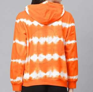 Sweat à capuche court pour dames élégantes Pull en tissu de coton OEM Logo personnalisé Fournisseur d'usine - Product Image 2