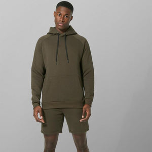 2024ชุดสั้นมีฮู้ดสำหรับผู้ชายชุดสูทสองชิ้นขนาดพิเศษยาวถึงเข่าคอลเลคชั่นฤดูหนาวระบายอากาศได้ดี - Product Image 5