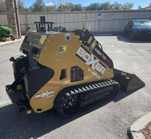 2025 <b>Boxer</b> 700HDX <b>Stand</b>-On Skid Steer Loader Perkins Engine HYDAC Hydraulic Pump Diesel Heavy Duty Mini Track Loader with Bucket - Product Image 4