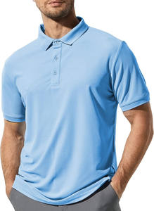 Polos de LICRA de mezcla de algodón para hombre Camisetas de polo con logotipo y etiqueta personalizada Camisetas de polo de golf para hombre - Product Image 4