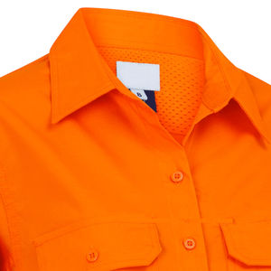 Camisa de seguridad de alta visibilidad personalizable de alta calidad 100% al por mayor transpirable e impermeable con soporte de logotipo personalizado - Product Image 2