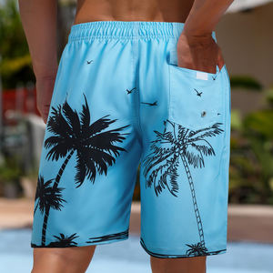 Shorts de Baño para Hombre de Poliéster de Alta Calidad, Secado Rápido, Transpirables, con Logotipo Personalizado, de Malla, para Playa - Product Image 2