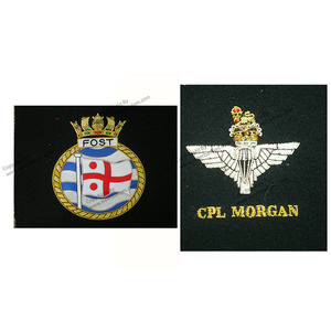 Nuevas insignias de parches de Bandera de País tejidas bordadas impresas personalizadas - Product Image 5