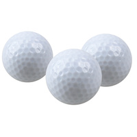 Le golf coloré allument les balles de golf LED pratiquent le jeu de balles de golf lumineuses blanches de 42mm