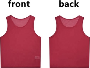 High Quality Customised Sports Vest Quick Dry Comfortable Unisex Body Building Mesh for Weightlifting Athletic Training Soccer - Product Image 2