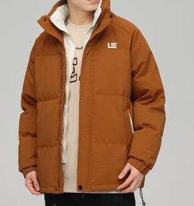 Meilleure qualité hiver extérieur doudoune hiver veste rembourrée plaine fermeture éclair bulle vestes vers le bas manteaux col montant - Product Image 6