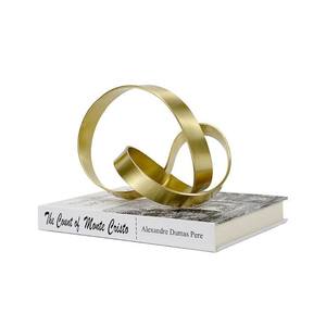 Sculpture métallique abstraite décorative avec finition artistique pour les environnements de vie et de travail modernes - Product Image 4