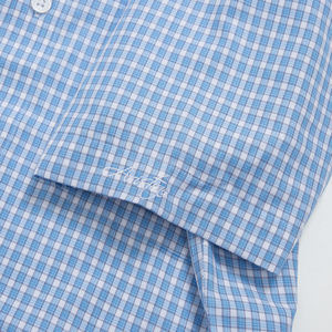 Aristino Men's Casual <b>Striped</b> Shirt 50% Bamboo 50% Polyester Garment Dyed 220g Full Sleeve ASS021AZ-Hot Seller - Product Image 3