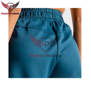 Short de sport décontracté en plein air pour femme à la mode en polyester avec imprimé cachemire-Short pour femme doux et flexible - Product Image 4