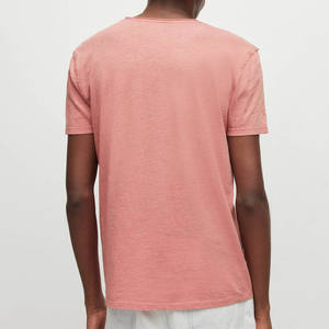 T-shirt Homme Vintage Oversize 2023 Personnalisé avec Logo, Écologique, Grammage Lourd, Effet Délavé à l'Acide et à la Pierre, Modèle Vierge - Product Image 4