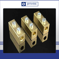 Pièces métalliques personnalisables pour interrupteurs et prises, Bornier en laiton, Connexion électrique, Prise en laiton, Bande de bornes à vis en cuivre et laiton