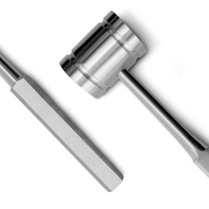 Gran oferta, martillo ortopédico de grado médico de 250 gramos, instrumentos de base de potencia Manual para cirugía ortopédica - Product Image 2
