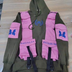 Sweat à capuche en coton de haute qualité unisexe avec logo personnalisé - Product Image 1