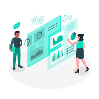 Monitoreo de la plataforma de software empresarial con soluciones empresariales escalables, análisis de datos en tiempo real y herramienta de optimización del flujo de trabajo