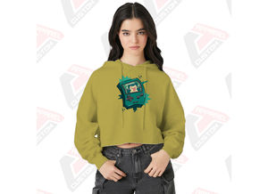 Sudadera con capucha corta elegante y acogedora para hombre 100% algodón bordado Impresión digital Invierno Capas ligeras perfectas - Product Image 2