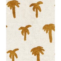 Alfombra Moderna de Tejido Plano, Color Sólido, Rectangular, de Algodón Orgánico, con Base Antideslizante de Látex, para Sala de Estar, Gran Venta