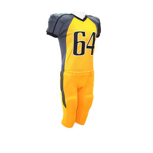 Conception personnalisée Maillot de football américain et ensemble de pantalons 100% kit d'uniformes de football américain en polyester entretenu par OEM - Product Image 2