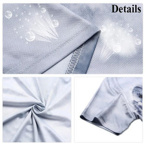 เสื้อยืดแขนสั้นลายตัวอักษรของผู้ชาย3D สบายและระบายอากาศเหมาะสำหรับถนนประจำวันของผู้ชายลำลองแขนสั้น - Product Image 6